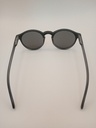 LUX-LENSED LTD 3014BLKBLK Sunglasses Unisex Black Oval Black Plastic - Image 6