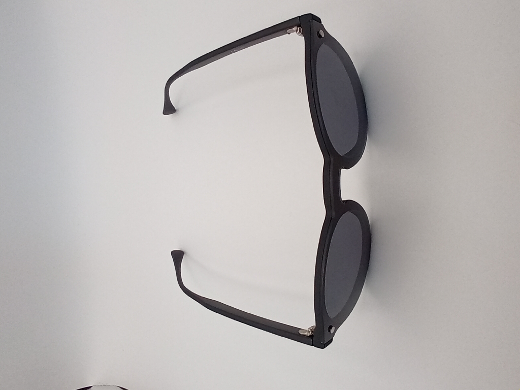 LUX-LENSED LTD SG18SUPA3005BLKB LK Sunglasses Unisex Grey Oval Black Plastic - Image 6