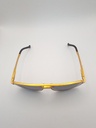 LUX-LENSES LTD SG17SUPA200BLKGLD Sunglasses Unisex Black Aviator Gold Metal, Plastic - Image 3