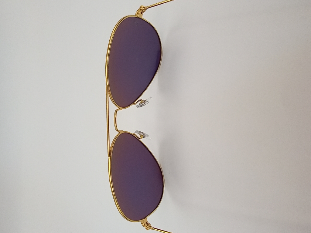 Lux-Lenses SG17SUPB1012GLDGLD Sunglasses Unisex Green Aviator Gold Metal - Image 5