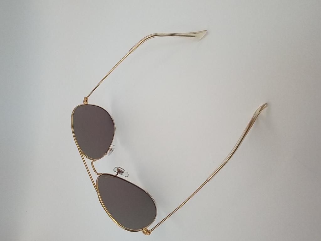 LUX-LENSES LTD SG17SUPB1010BLUGLD Sunglasses Unisex Blue Mirrored Aviator Gold Metal, Plastic - Image 4