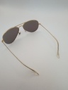 LUX-LENSES LTD SG17SUPB1010BLUGLD Sunglasses Unisex Blue Mirrored Aviator Gold Metal, Plastic - Image 4