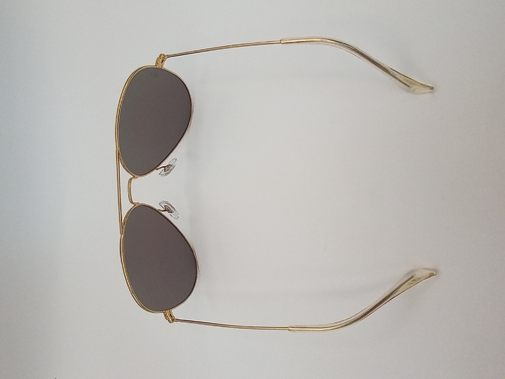 LUX-LENSES LTD SG17SUPB1010BLUGLD Sunglasses Unisex Blue Mirrored Aviator Gold Metal, Plastic - Image 5