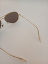 LUX-LENSES LTD SG17SUPB1010BLUGLD Sunglasses Unisex Blue Mirrored Aviator Gold Metal, Plastic - Image 6