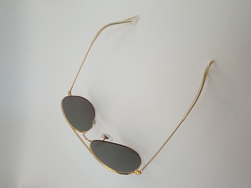 LUX-LENSES LTD SG17SUPB1011GRNGLD Sunglasses Unisex Purple Mirrored Aviator Gold Metal, Plastic - Image 3