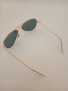 Lux-Lenses SG17SUPB1009REDGLD Sunglasses Unisex Orange Aviator Gold Metal, Glass - Image 4