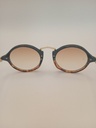 LUX-LENSES LTD SG17SUPB1023BRNBRN Sunglasses Unisex Brown Gradient Oval Brown Plastic, Metal - Image 5