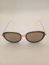 Lux-Lenses SG17SUPB1027GLDBLK Sunglasses Unisex Brown Oval Black Metal, Plastic - Image 5