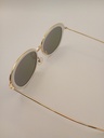 Lux-Lenses SG17SUPB1025PURWHI Sunglasses Unisex Silver Aviator Silver Metal, Plastic - Image 6