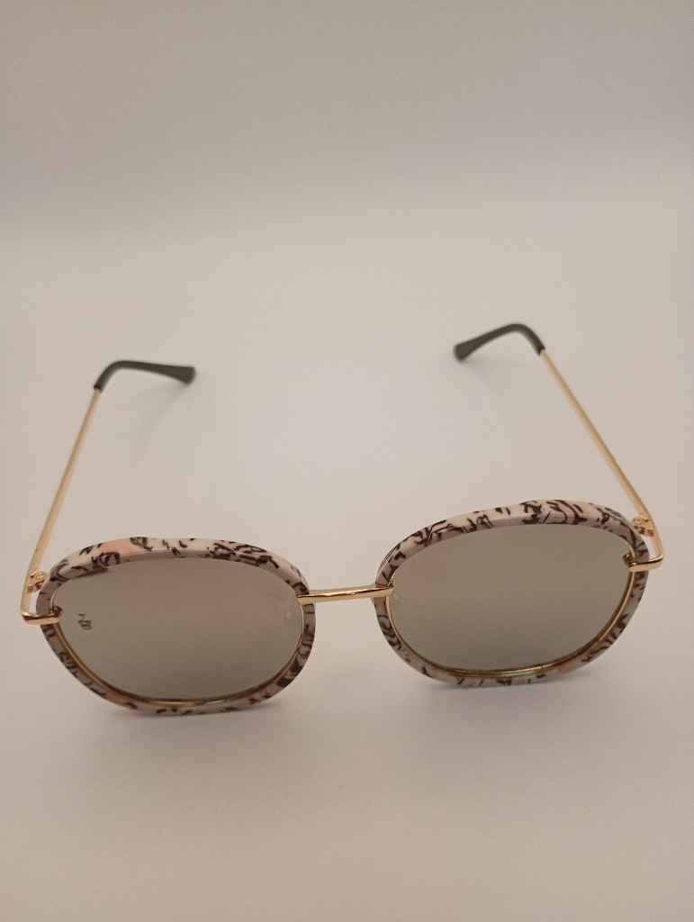 LUX-LENSES LTD SG17SUPB1016MIRMAR Sunglasses Unisex Mirrored Oval Multicolor Plastic, Metal - Image 2