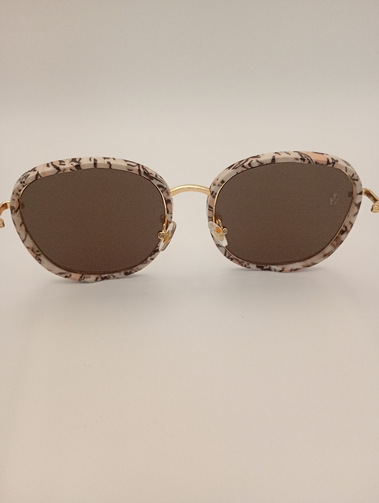 LUX-LENSES LTD SG17SUPB1016MIRMAR Sunglasses Unisex Mirrored Oval Multicolor Plastic, Metal - Image 5