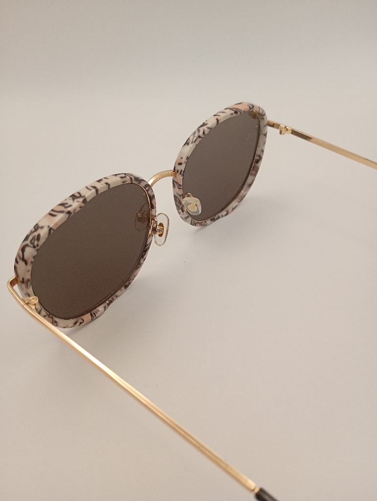 LUX-LENSES LTD SG17SUPB1016MIRMAR Sunglasses Unisex Mirrored Oval Multicolor Plastic, Metal - Image 6