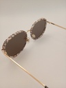 LUX-LENSES LTD SG17SUPB1016MIRMAR Sunglasses Unisex Mirrored Oval Multicolor Plastic, Metal - Image 6