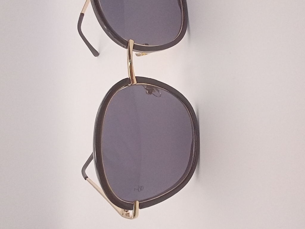 Lux-Lenses SG17SUPB1027GLDBLK Sunglasses Unisex Black Oval Black Plastic, Metal - Image 3