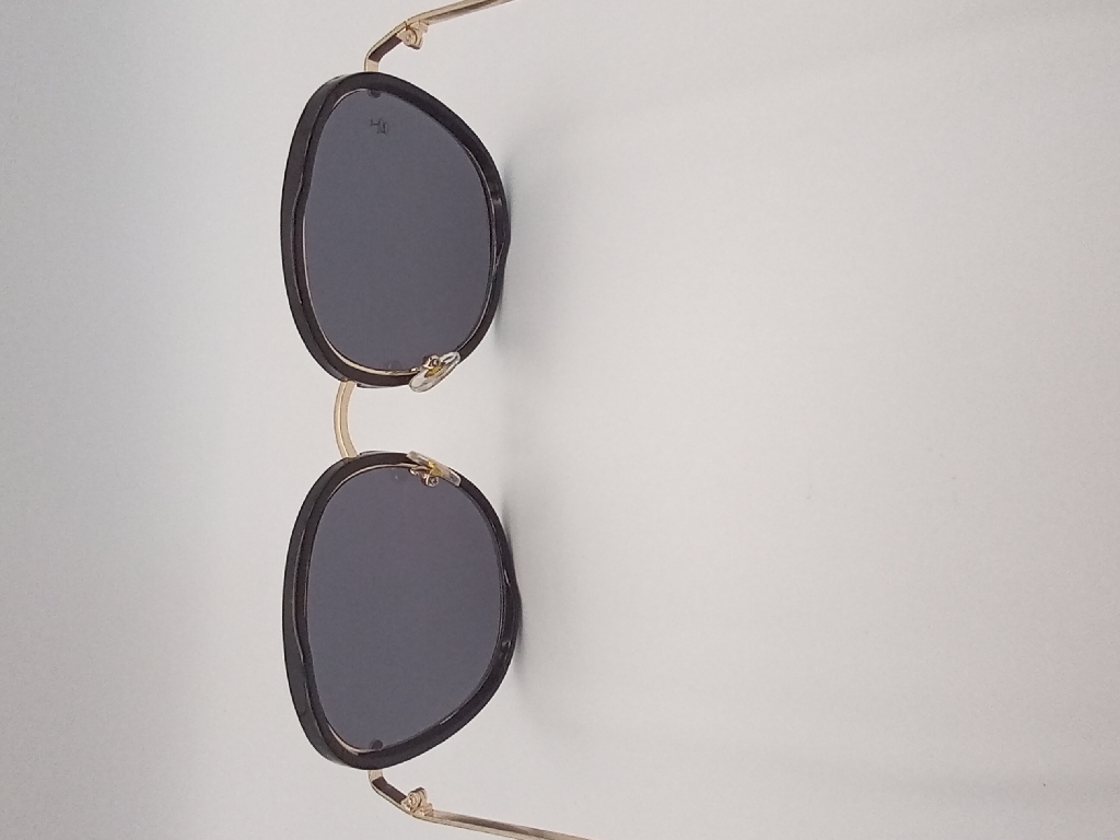Lux-Lenses SG17SUPB1027GLDBLK Sunglasses Unisex Black Oval Black Plastic, Metal - Image 6