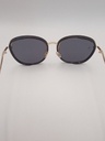 Lux-Lenses SG17SUPB1027GLDBLK Sunglasses Unisex Black Oval Black Plastic, Metal - Image 6