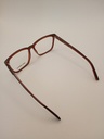 KARL LAGERFELD PM/MAR/KL885-054/P 054 Eyewear Eyeglasses/Prescription Clear Full-Rim Rectangle Unisex Standard Barrel Hinge Brown Plastic - Image 3