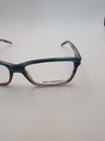 Karl Lagerfeld KL804-142 Eyewear Eyeglasses/Prescription Clear Full-Rim Rectangle Unisex Standard Barrel Hinge Blue Plastic - Image 3