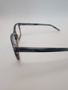 Karl Lagerfeld KL804-142 Eyewear Eyeglasses/Prescription Clear Full-Rim Rectangle Unisex Standard Barrel Hinge Blue Plastic - Image 5
