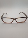 Karl Lagerfeld PW/MAR/KL804-104/P Eyewear Eyeglasses/Prescription Clear Full-Rim Rectangle Unisex Standard Barrel Hinge Brown Plastic - Image 3