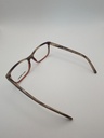 Karl Lagerfeld PW/MAR/KL804-104/P Eyewear Eyeglasses/Prescription Clear Full-Rim Rectangle Unisex Standard Barrel Hinge Brown Plastic - Image 4