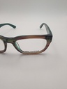 Karl Lagerfeld KL817-096 Eyewear Eyeglasses/Prescription Clear Full-Rim Rectangle Unisex Standard Barrel Hinge Brown Plastic - Image 2