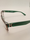 Karl Lagerfeld KL817-096 Eyewear Eyeglasses/Prescription Clear Full-Rim Rectangle Unisex Standard Barrel Hinge Brown Plastic - Image 3