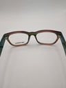 Karl Lagerfeld KL817-096 Eyewear Eyeglasses/Prescription Clear Full-Rim Rectangle Unisex Standard Barrel Hinge Brown Plastic - Image 5