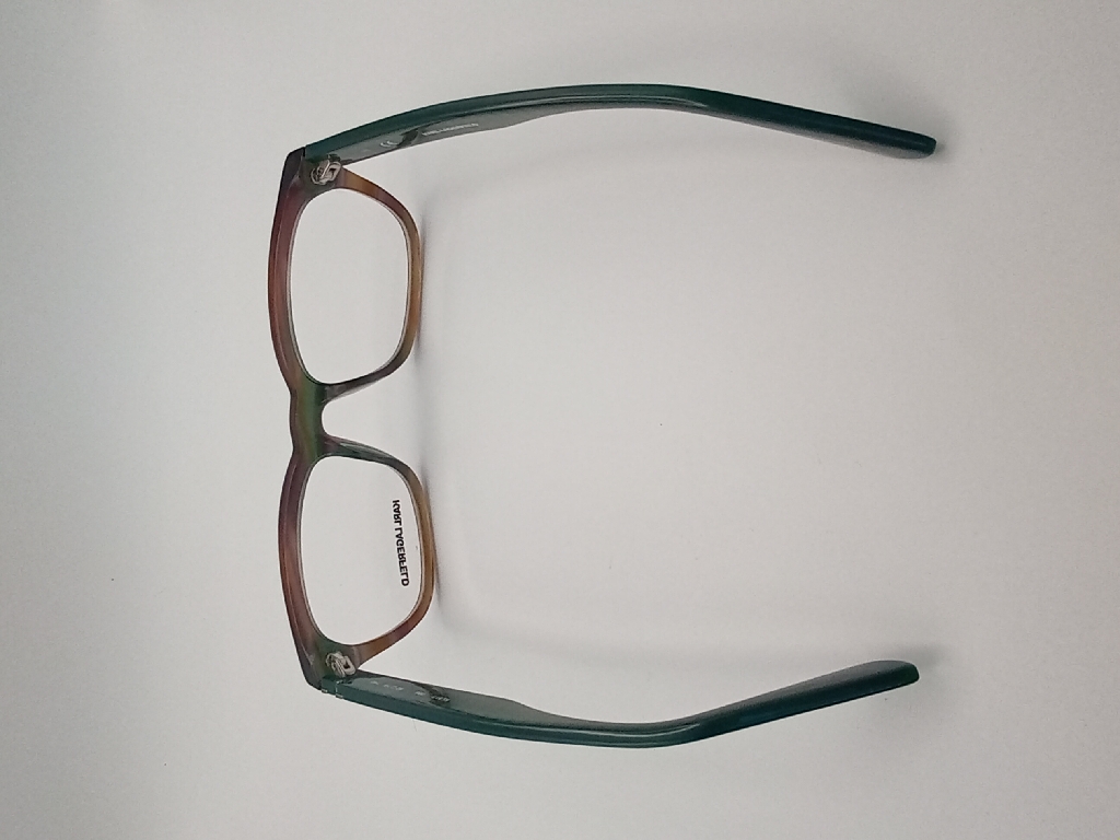 Karl Lagerfeld KL817-096 Eyewear Eyeglasses/Prescription Clear Full-Rim Rectangle Unisex Standard Barrel Hinge Brown Plastic - Image 6