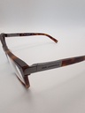 Karl Lagerfeld KL912-013 MATT TORT 54-17 Eyewear Eyeglasses/Prescription Clear Full-Rim Rectangle Unisex Standard Barrel Hinge Brown Plastic - Image 3