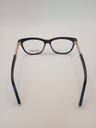 Karl Lagerfeld KL852 Eyewear Eyeglasses/Prescription Clear Full-Rim Cat-Eye Women Standard Barrel Hinge Black Plastic, Metal - Image 6