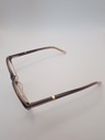 Karl Lagerfeld KL741-054 Eyewear Eyeglasses/Prescription Clear Full-Rim Rectangle Women Standard Barrel Hinge Brown Plastic - Image 2