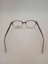 Karl Lagerfeld KL741-054 Eyewear Eyeglasses/Prescription Clear Full-Rim Rectangle Women Standard Barrel Hinge Brown Plastic - Image 4