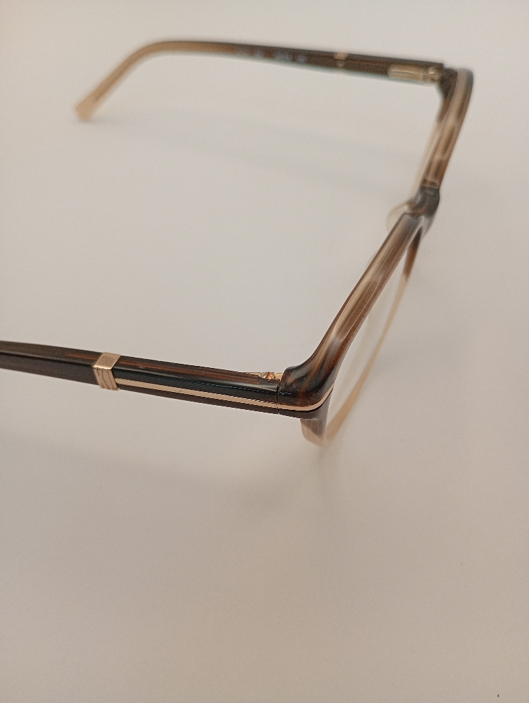 Karl Lagerfeld KL741-054 Eyewear Eyeglasses/Prescription Clear Full-Rim Rectangle Women Standard Barrel Hinge Brown Plastic - Image 6