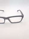 Nautica NAUTICA B103 Eyewear Eyeglasses/Prescription Clear Full-Rim Frame Rectangle Men Standard Barrel Hinge Gray Plastic - Image 2