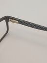 Nautica NAUTICA B103 Eyewear Eyeglasses/Prescription Clear Full-Rim Frame Rectangle Men Standard Barrel Hinge Gray Plastic - Image 5