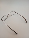 Nautica NAUTICA7258/M Eyewear Eyeglasses/Prescription Clear Full-Rim Rectangle Men Standard Barrel Hinge Brown Metal - Image 4