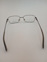 Nautica NAUTICA7258/M Eyewear Eyeglasses/Prescription Clear Full-Rim Rectangle Men Standard Barrel Hinge Brown Metal - Image 5