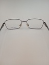 Nautica NAUTICA7258/M Eyewear Eyeglasses/Prescription Clear Full-Rim Rectangle Men Standard Barrel Hinge Brown Metal - Image 6