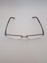 Nautica NAUTICA7232/G Eyewear Eyeglasses/Prescription Clear Semi-Rimless Rectangle Unisex Standard Barrel Hinge Brown Metal, Plastic - Image 1