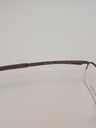 Nautica NAUTICA7232/G Eyewear Eyeglasses/Prescription Clear Semi-Rimless Rectangle Unisex Standard Barrel Hinge Brown Metal, Plastic - Image 5