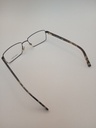 Nautica NAUTICA7239 Eyewear Eyeglasses/Prescription Clear Full-Rim Rectangle Men Standard Barrel Hinge Black Metal, Plastic - Image 4