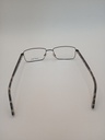 Nautica NAUTICA7239 Eyewear Eyeglasses/Prescription Clear Full-Rim Rectangle Men Standard Barrel Hinge Black Metal, Plastic - Image 6