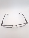 New Balance NB4019 Eyewear Eyeglasses/Prescription Clear Semi-Rimless Rectangle Men Standard Barrel Hinge Black Metal - Image 2