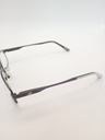 New Balance NB4019 Eyewear Eyeglasses/Prescription Clear Semi-Rimless Rectangle Men Standard Barrel Hinge Black Metal - Image 4