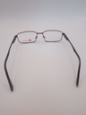 New Balance NB4019 Eyewear Eyeglasses/Prescription Clear Semi-Rimless Rectangle Men Standard Barrel Hinge Black Metal - Image 5