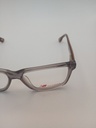 New Balance NB5099/P C03 Eyewear Eyeglasses/Prescription Clear Full-Rim Rectangle Unisex Standard Barrel Hinge Gray Plastic - Image 2