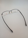 New Balance NB8004/M C01 Eyewear Eyeglasses/Prescription Clear Semi-Rimless Rectangle Men Standard Barrel Hinge Black Metal - Image 6