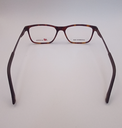 New Balance NB7009LT/P Eyewear Eyeglasses/Prescription Clear Full-Rim Rectangle Unisex Standard Barrel Hinge Brown Plastic - Image 6