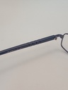 New Balance NB8006/M C01 Eyewear Eyeglasses/Prescription Clear Semi-Rimless Rectangle Men Standard Barrel Hinge Blue Metal - Image 6